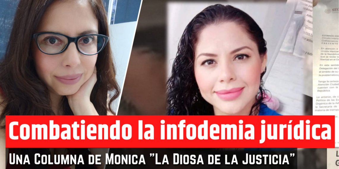 Opinión de Mónica "La  Diosa de la Justicia"