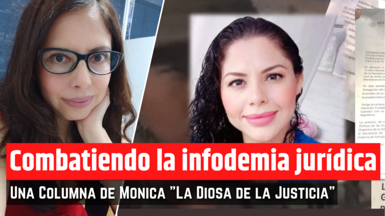 Opinión de Mónica "La  Diosa de la Justicia"