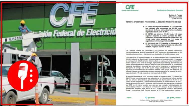 Imágenes tomadas de hoydinero.com y @CFEmx