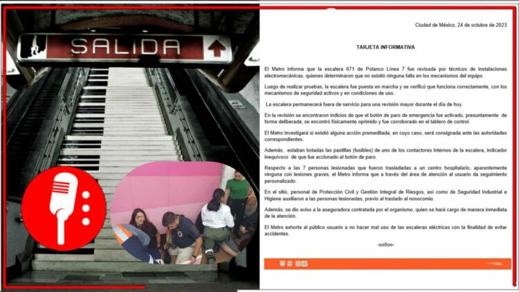 Imágenes: @MetroCDMX y @AlcaldiaMHmx