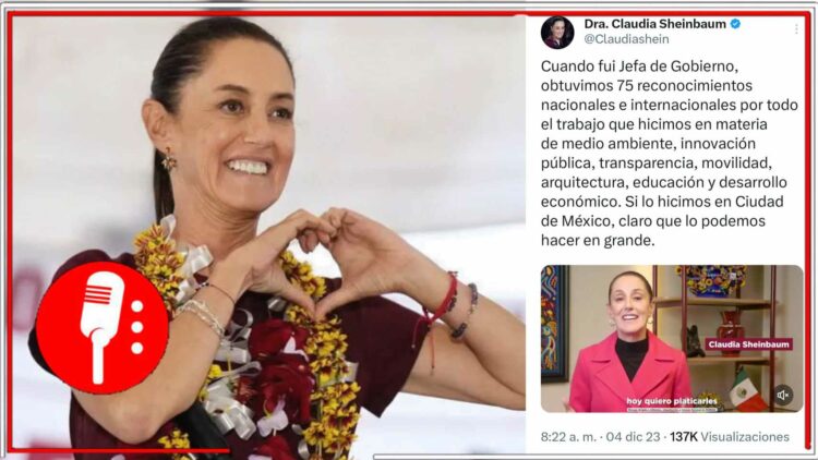 Imágenes: www.politica.expansion.mx y @Claudiashein