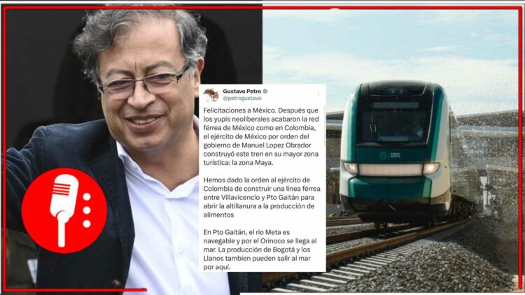 Imágenes: @petrogustavo, @TrenMayaMX y www.perfil.com