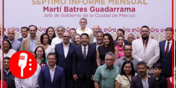 Marti Batres en su séptimo informe