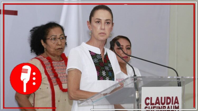 Claudia Sheinbaum. Foto: X/@eltocumbo