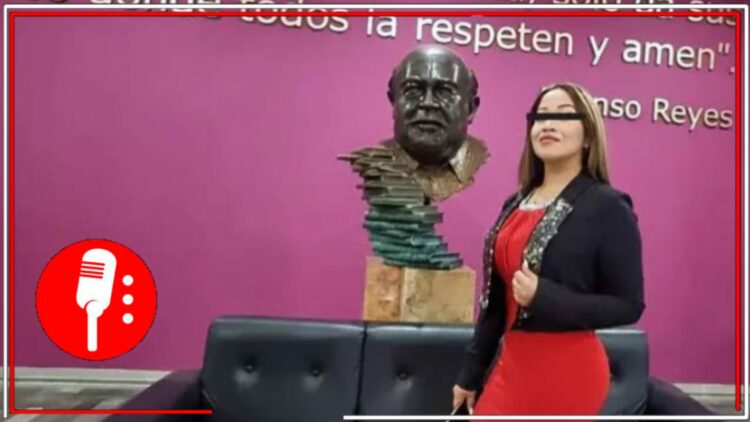 Tania N. Foto tomada de libreexpresion.mx con Iván Mercado
