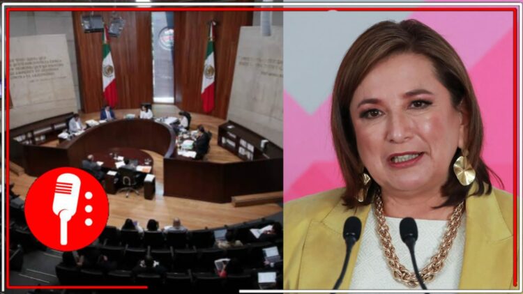 El TEPJF y Xóchitl Gálvez. Fotos: Cortesía | Henry Romero/Reuters.