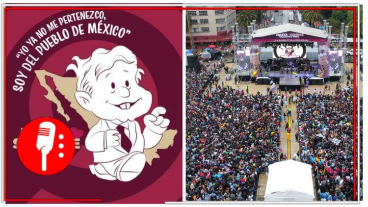 ¡Hasta siempre, Presidente! Miles de AMLOvers despiden a López Obrador con música y mucho cariño en el Monumento a la Revolución