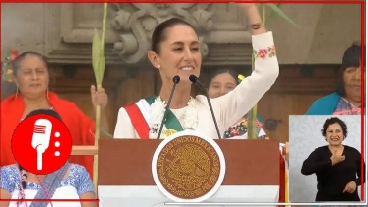 Claudia Sheinbaum llega al Zócalo como Presidenta de México; sigue su mensaje en vivo 
