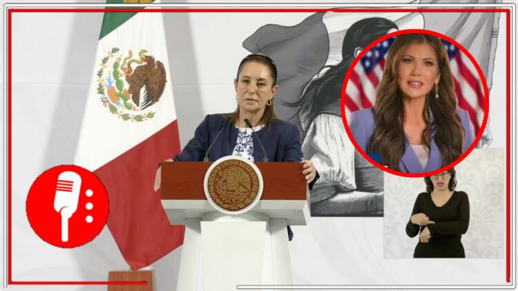 Sheinbaum critica mensaje antiinmigrante transmitido en medios mexicanos