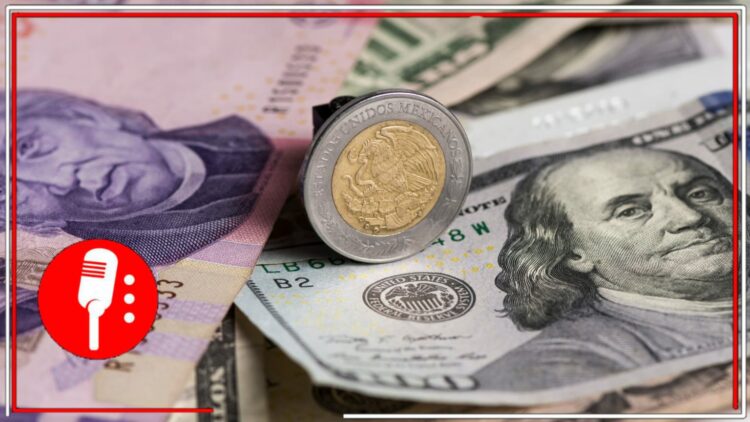 Peso mexicano frente al dólar